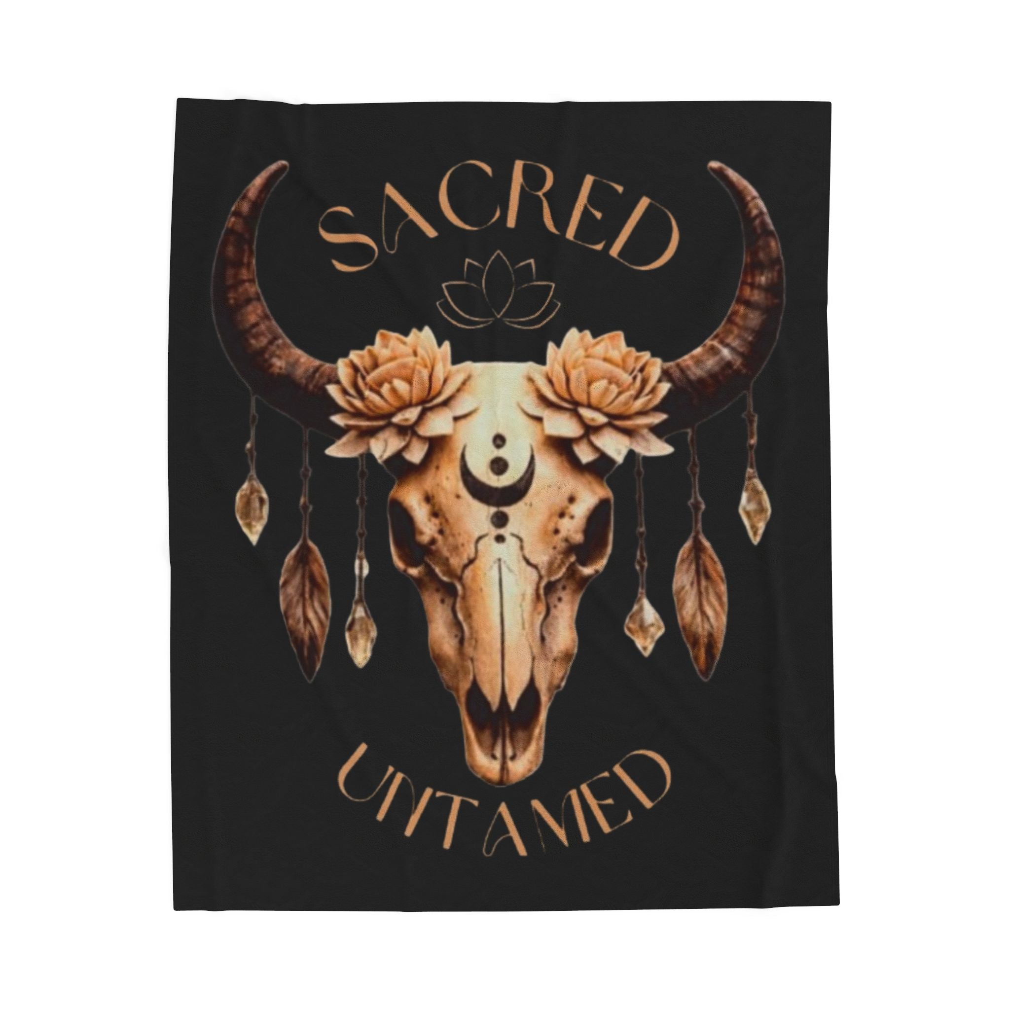 Sacred & Untamed | Throw Blanket
