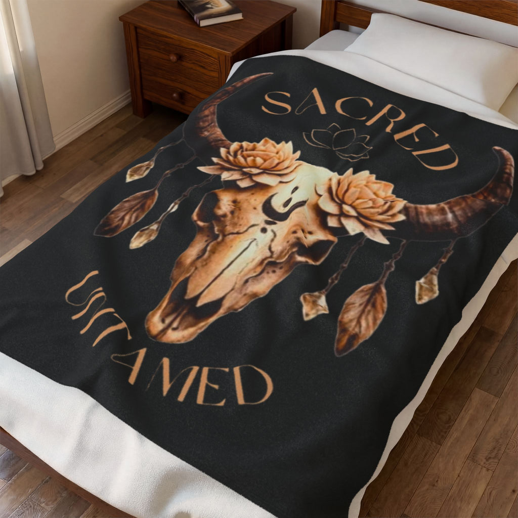 Sacred & Untamed | Throw Blanket
