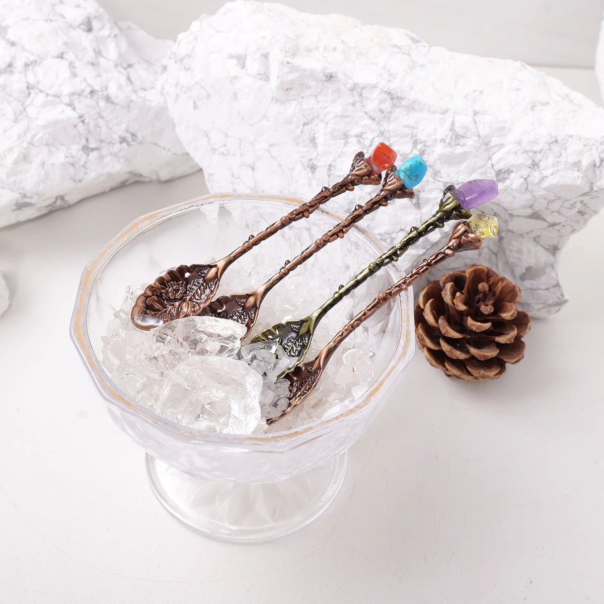 Natural Crystal Spoon