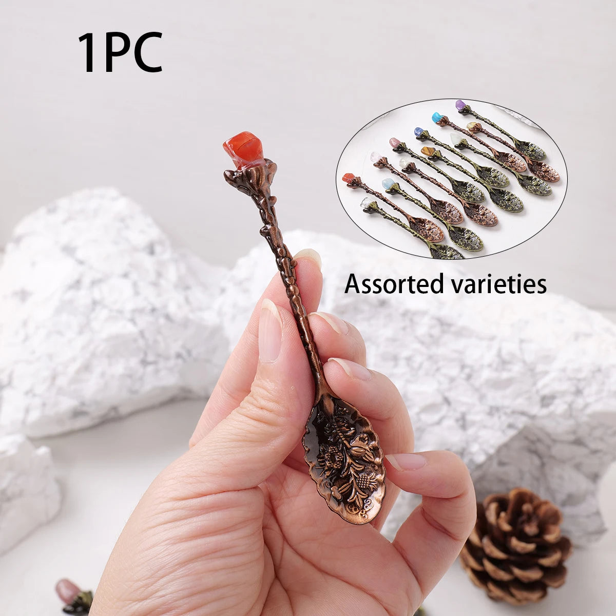 Natural Crystal Spoon