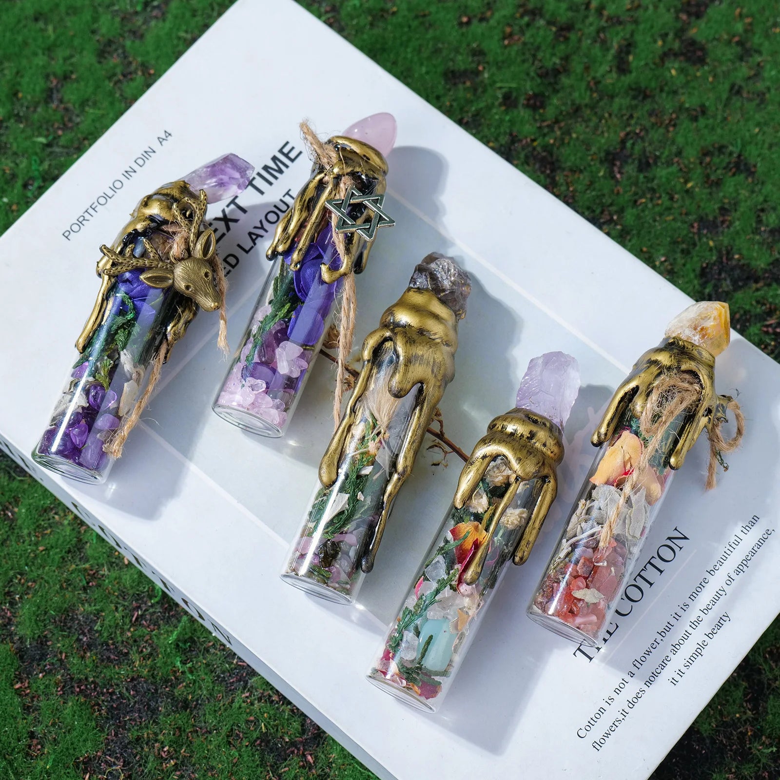 Crystal Wishing Bottles
