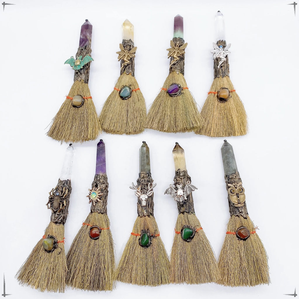 Crystal Point Altar Broom