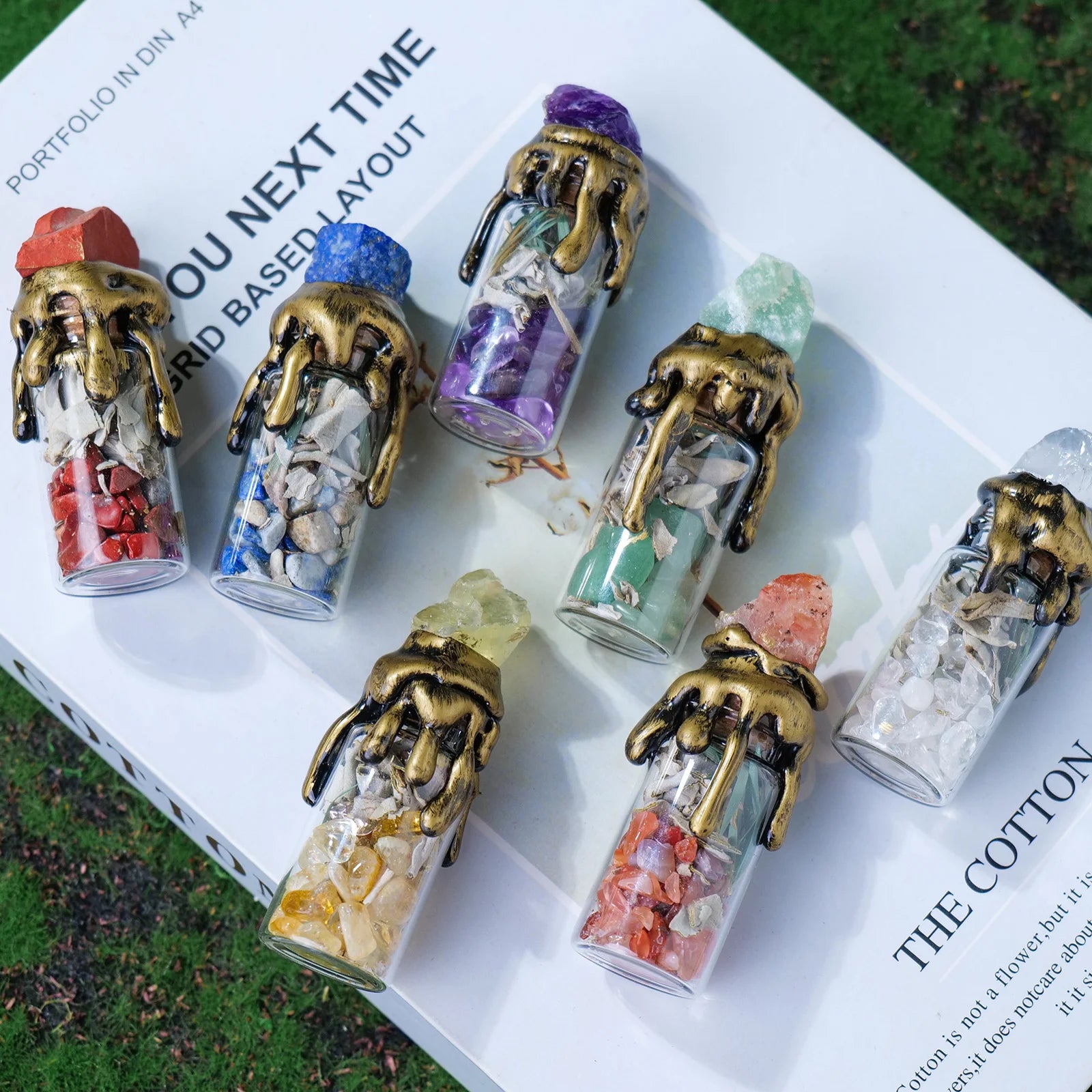 Crystal Wishing Bottles