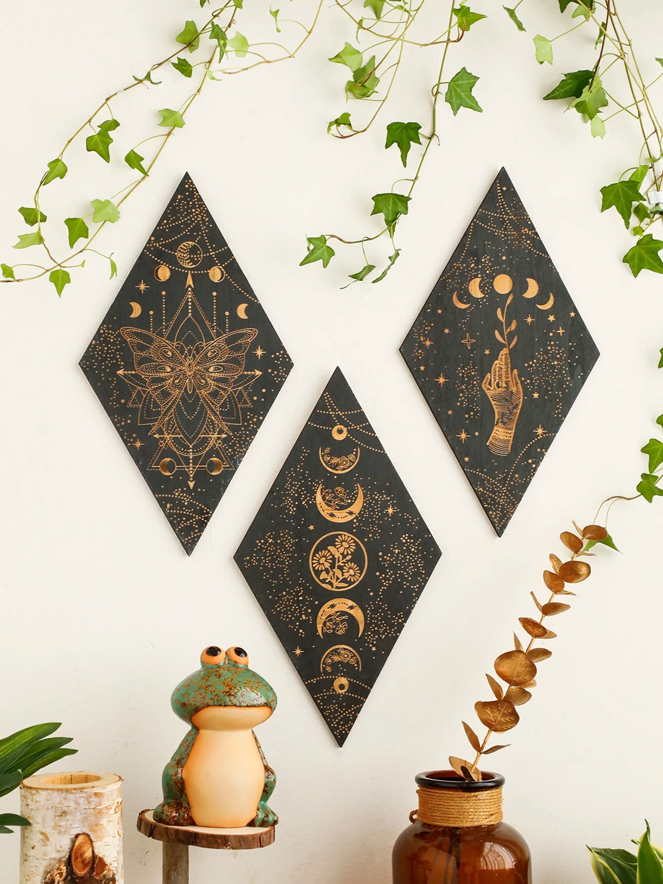 Moon Phase | Wooden Wall Hanging