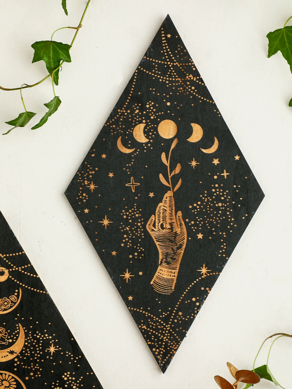 Moon Phase | Wooden Wall Hanging