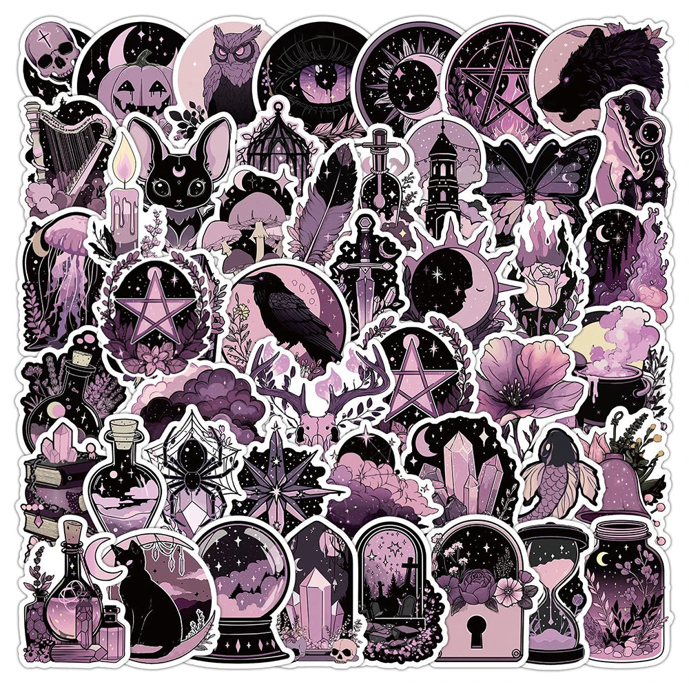 Mystical Sticker Pack (10/30/50 - piece)