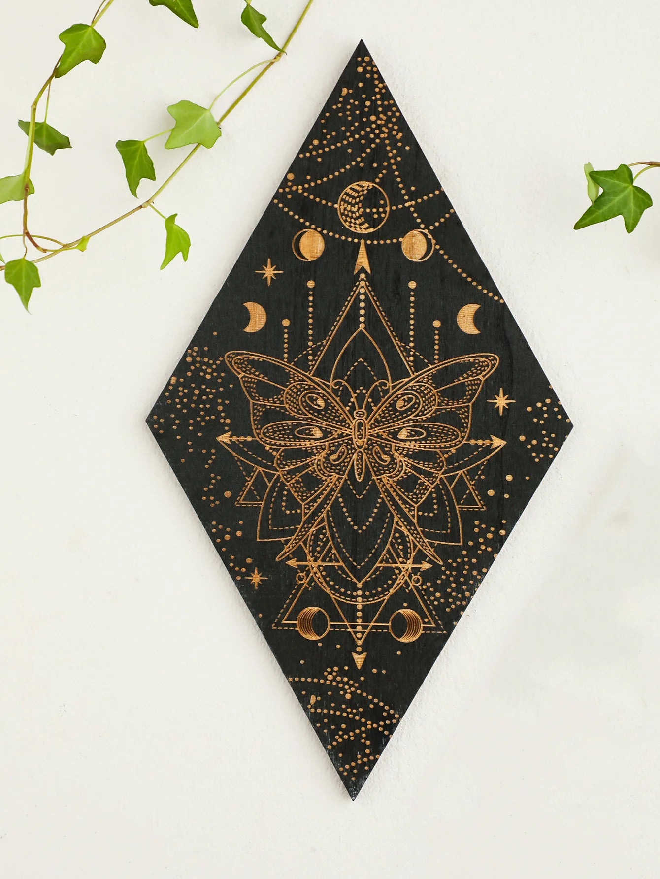Moon Phase | Wooden Wall Hanging