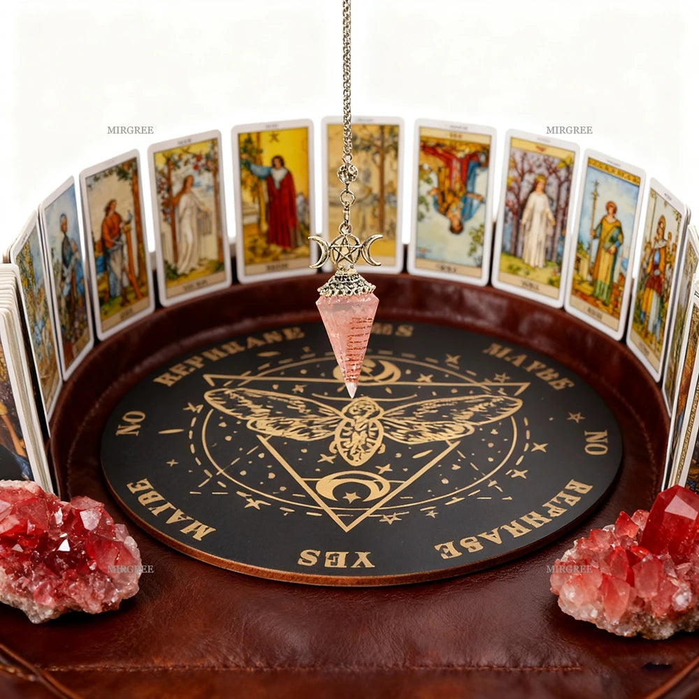 Crystal Pendulum & Divination Board Set