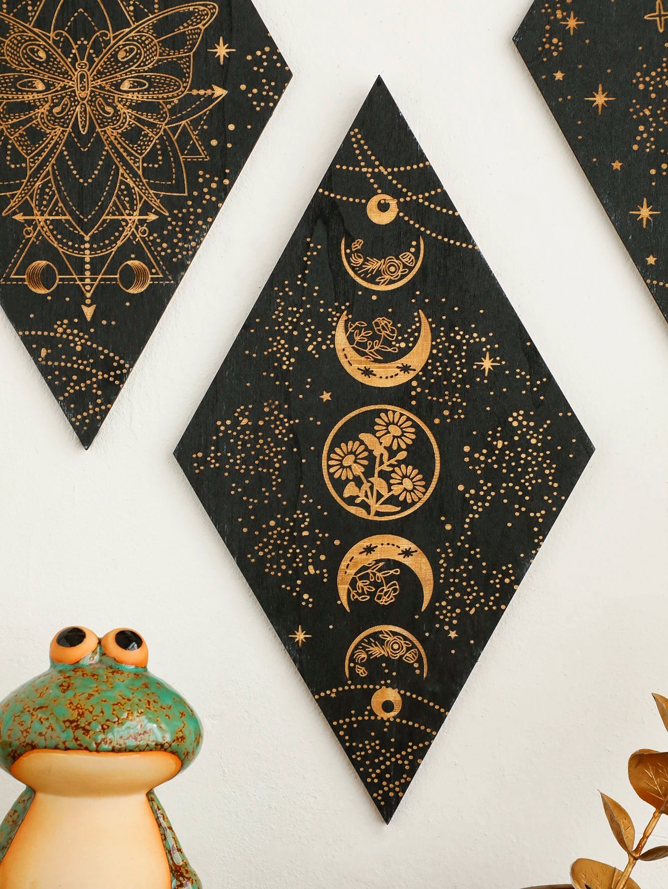 Moon Phase | Wooden Wall Hanging