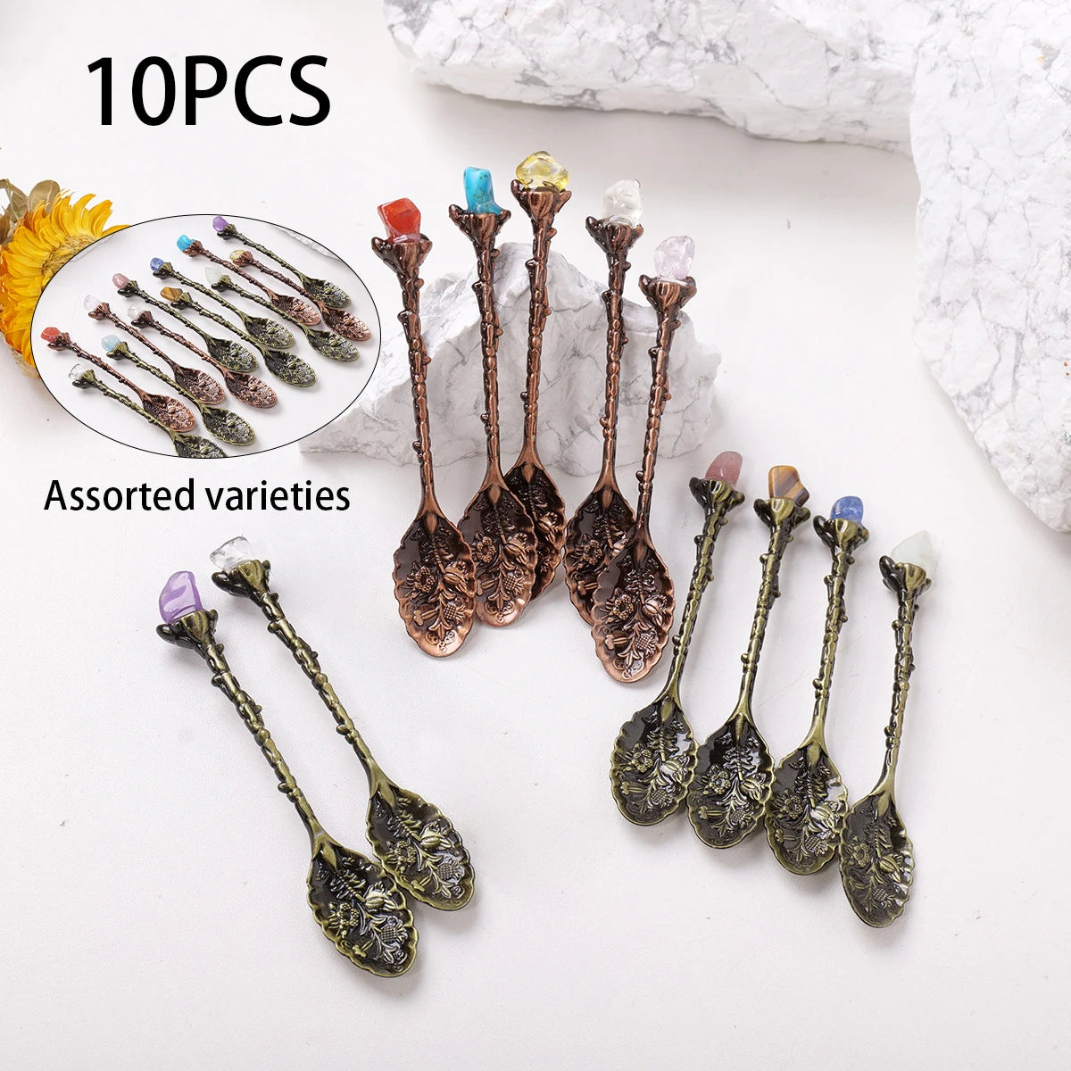 Natural Crystal Spoon