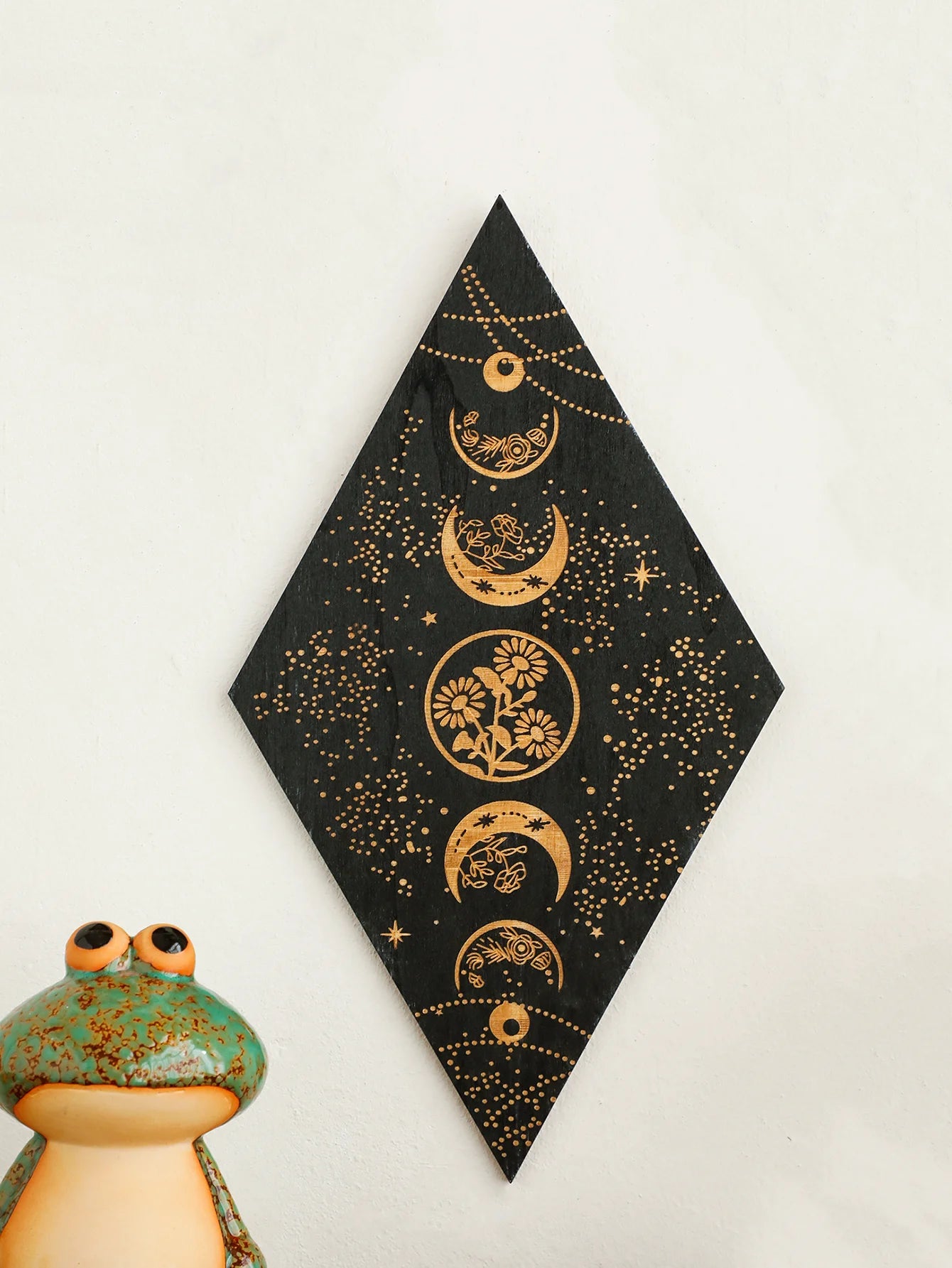 Moon Phase | Wooden Wall Hanging