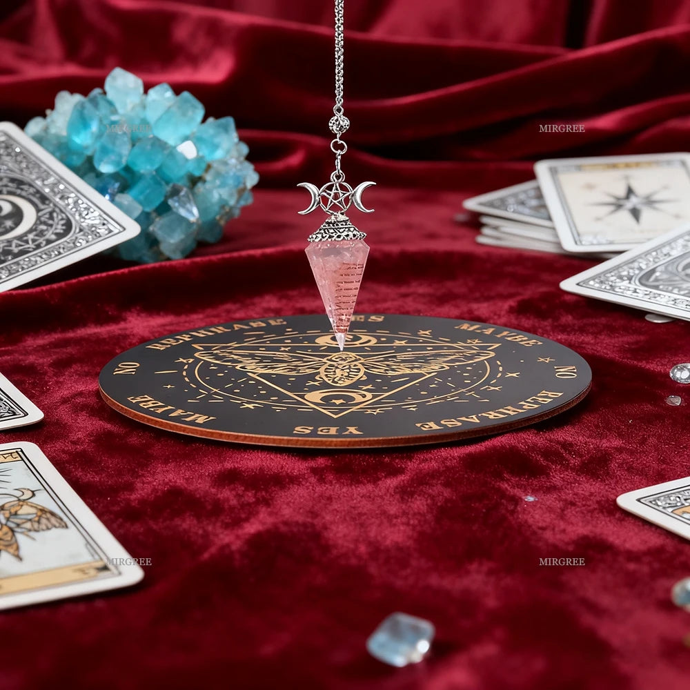 Crystal Pendulum & Divination Board Set