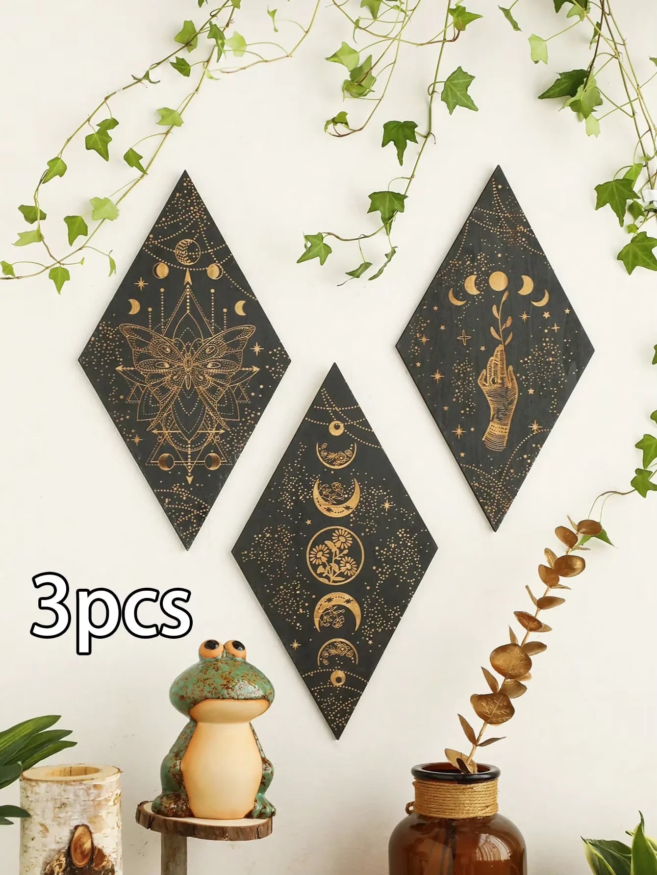 Moon Phase | Wooden Wall Hanging
