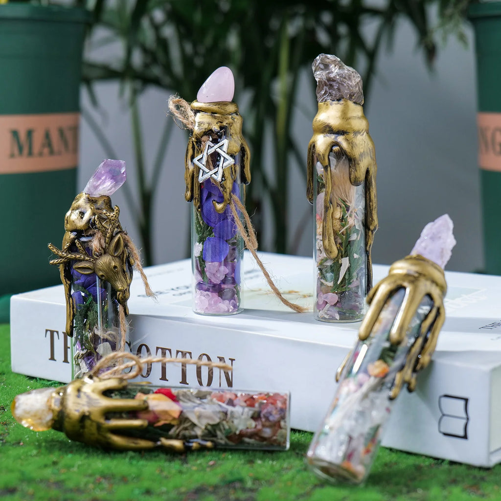 Crystal Wishing Bottles